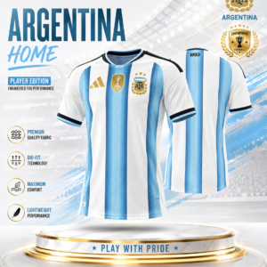 Argentina 2026 Home Player Edition Football Jersey