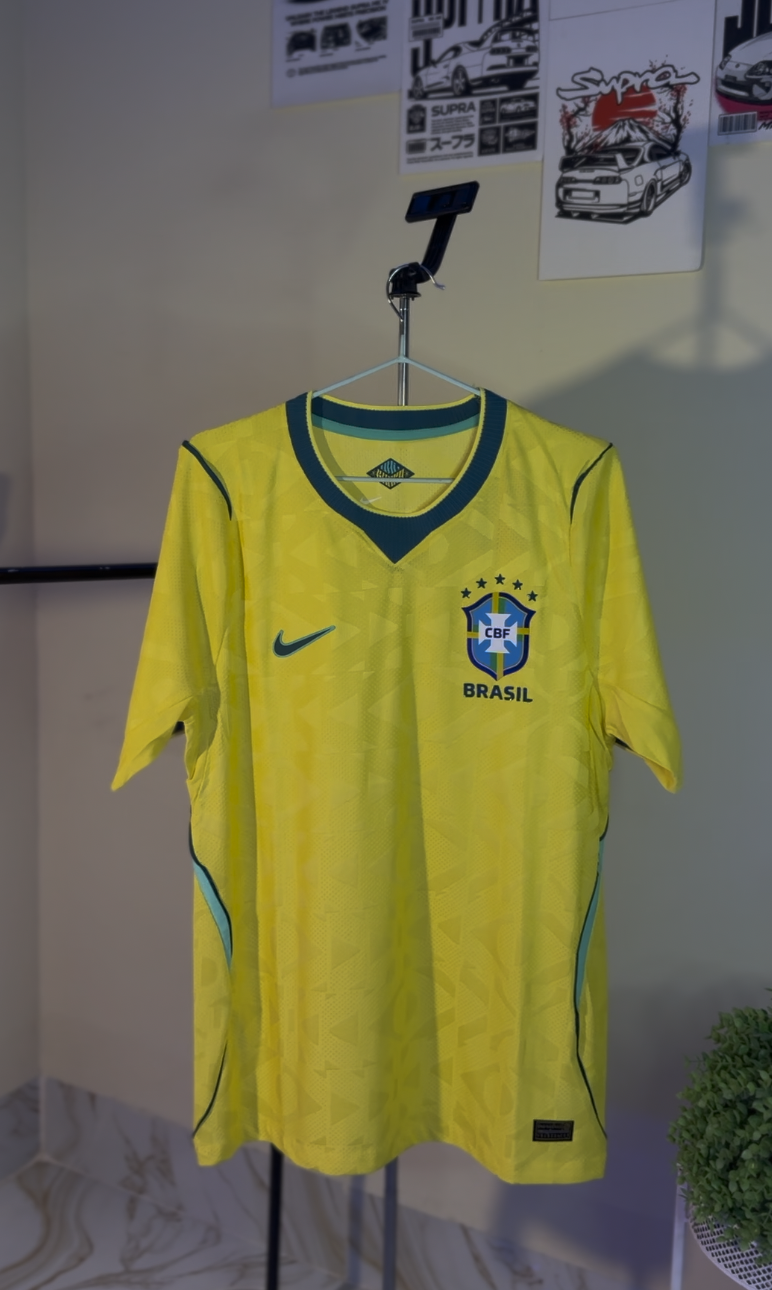 Brazil 2026 Home Player Edition Football Jersey – Premium Dri-FIT - Image 3